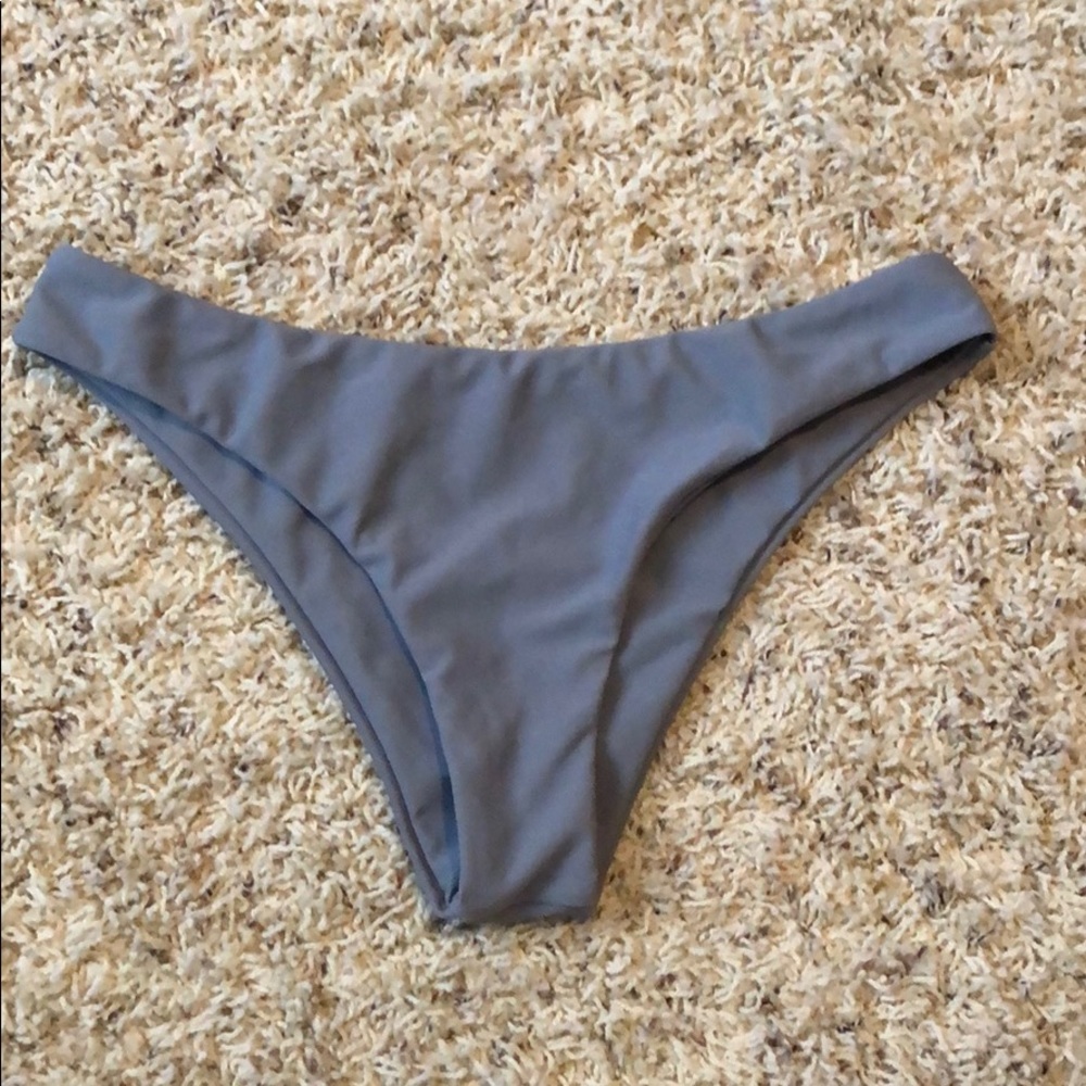 Grey Zaful Swimsuit Bottoms